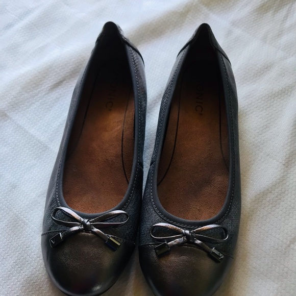 Vionic Women's Minna Ballet Flat Pewter Pewter silver /gray - Picture 6 of 15